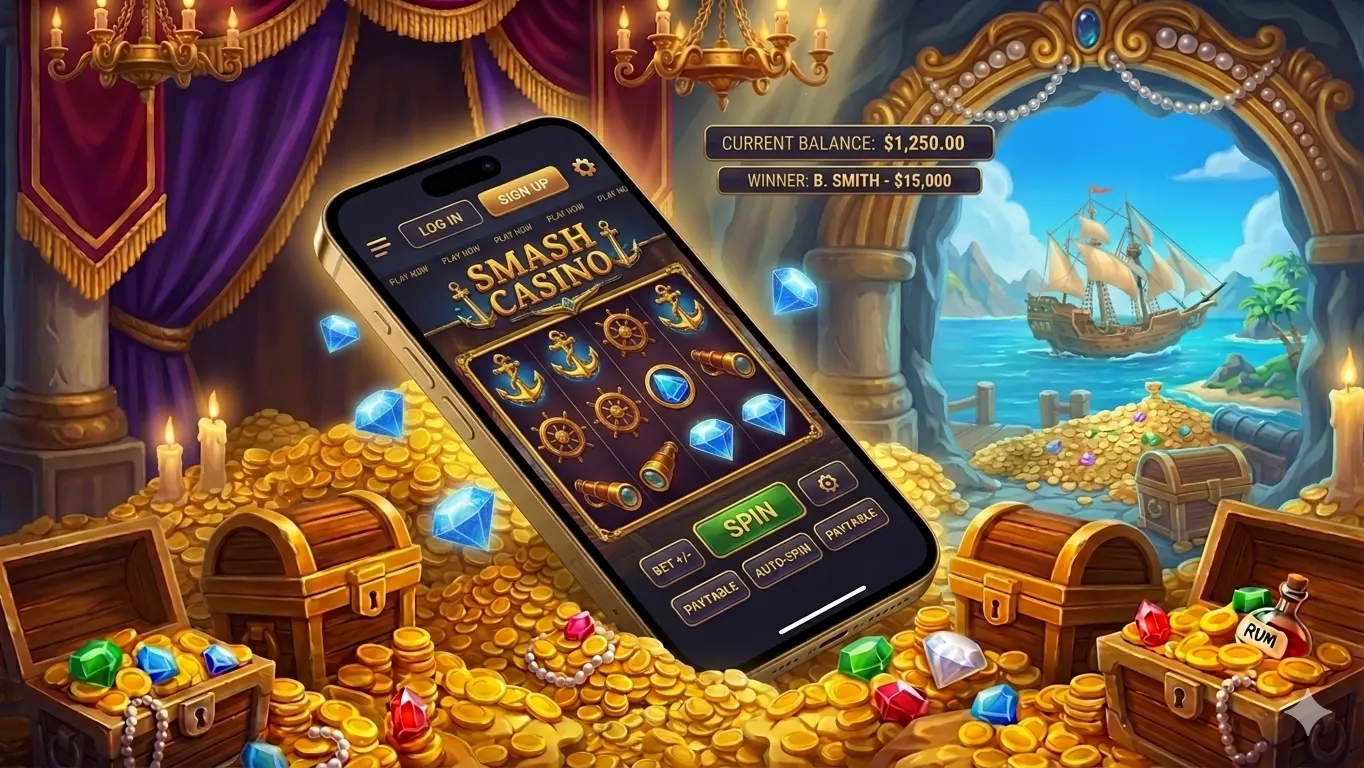 Casino and sportsbook on a smartphone